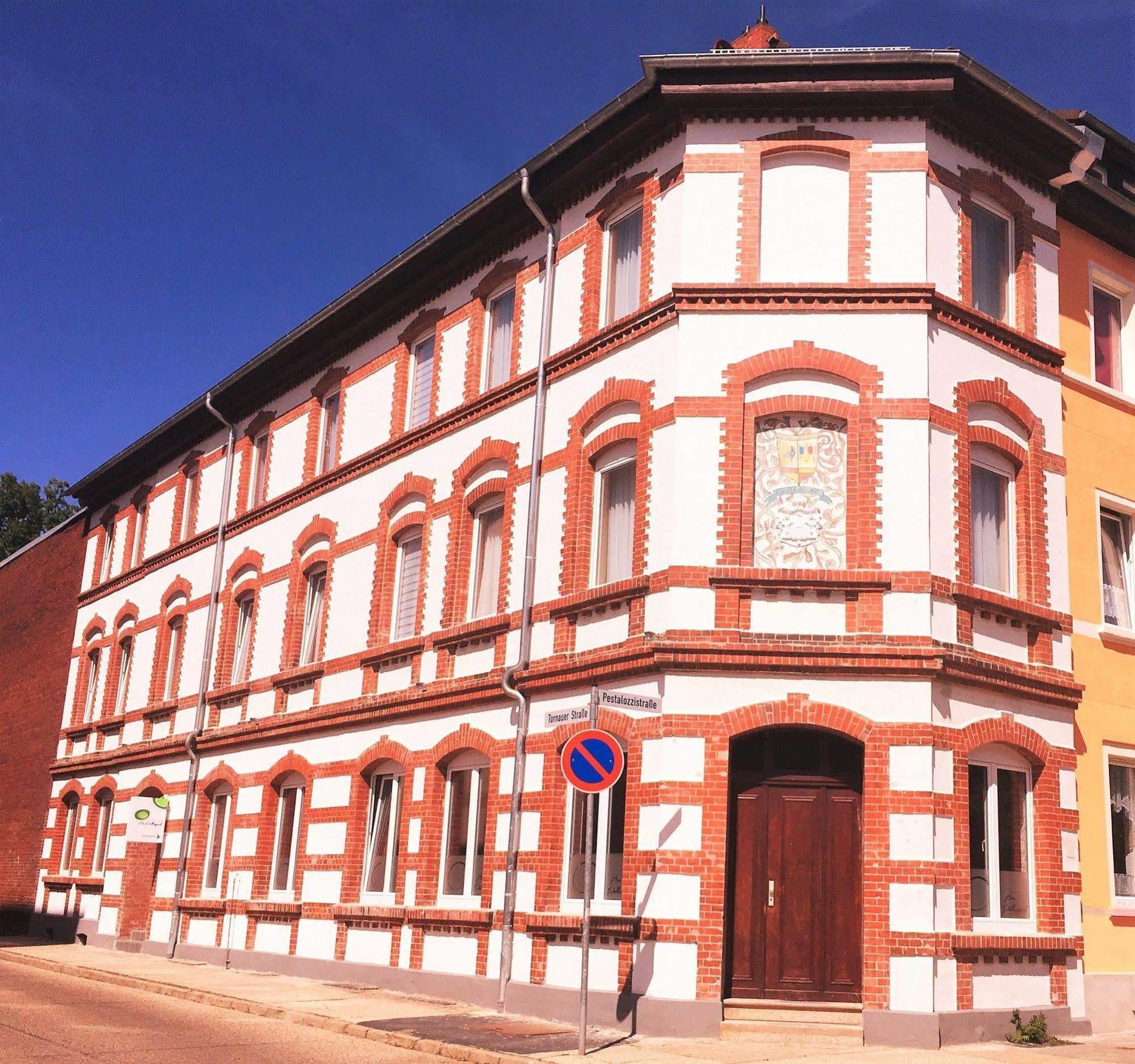 Pension Am Pollingpark Dessau-Rosslau Exterior foto